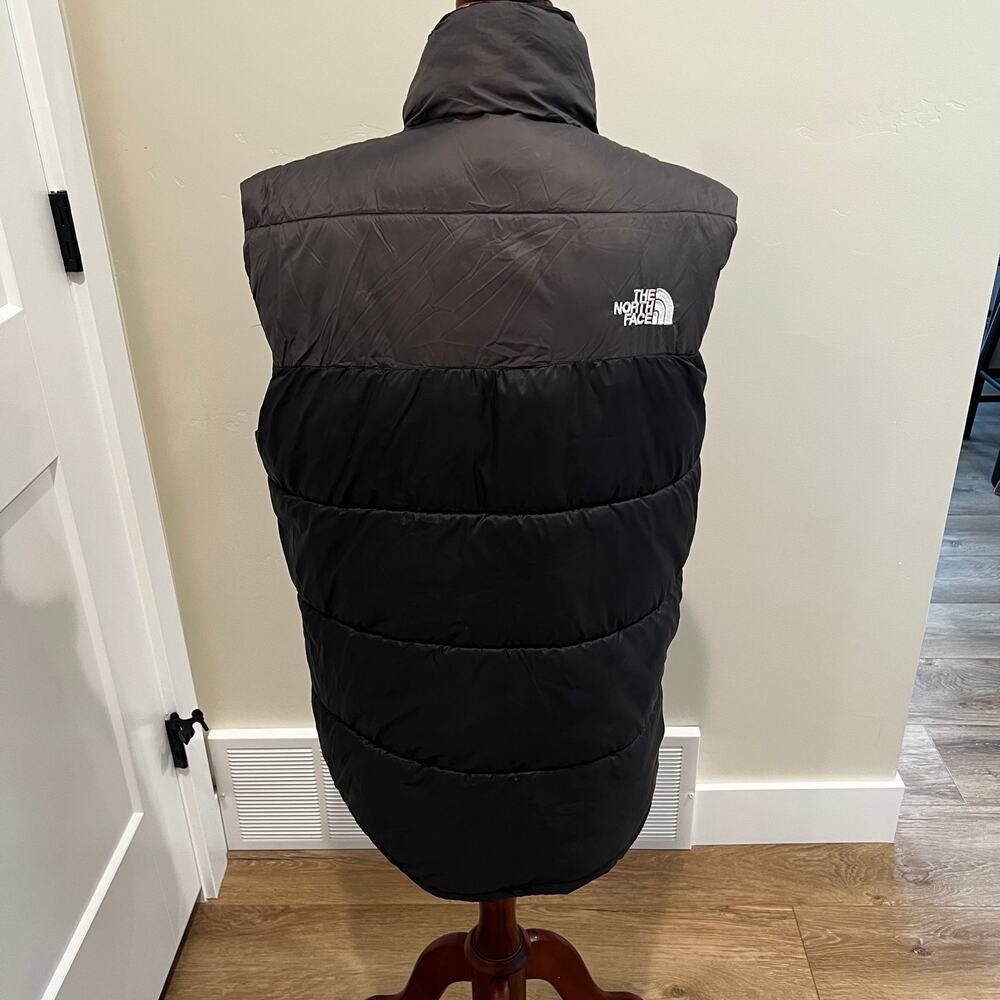 THE NORTH FACE Men's Nuptse Puffer Vest Size L In Black - Picture 2 of 8